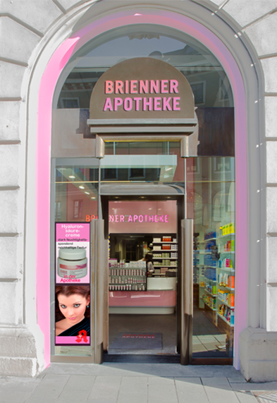 das bewegte Schaufenster